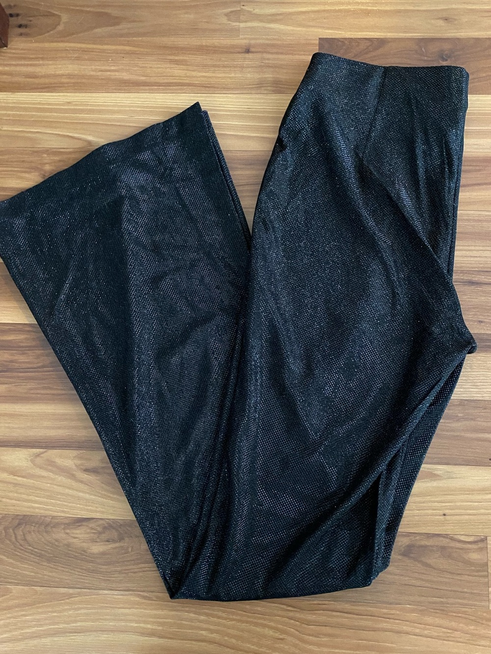 H & M Divided Sparkly Flare Pants